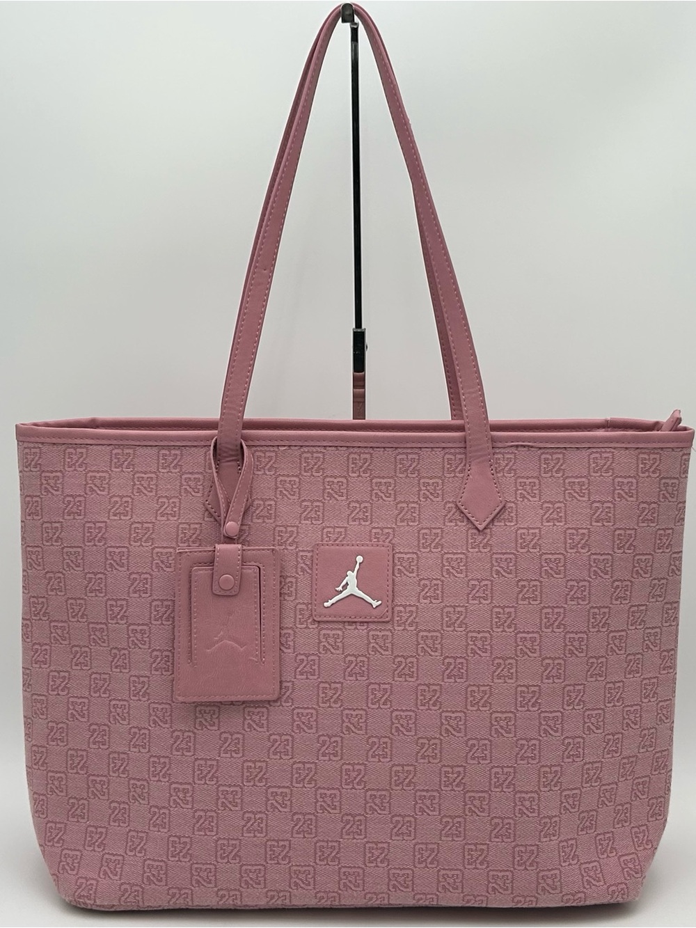 Jordan Dusty 32L Pink Monogram Tote